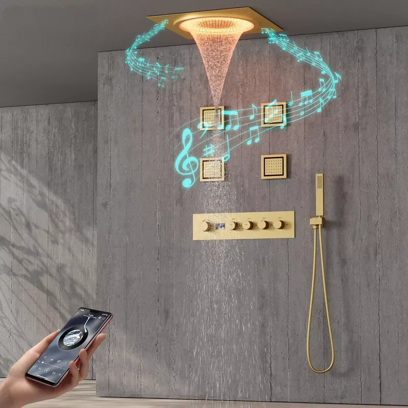 Spa & Wellness Hotel Diament Ustroń Zdjęcia - Smart LED Shower Set Bathroom Music