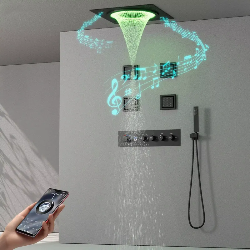 Smart LED Shower Set Bathroom  - Spa & Wellness Hotel Diament Ustroń Zdjęcia ulasan dan harga