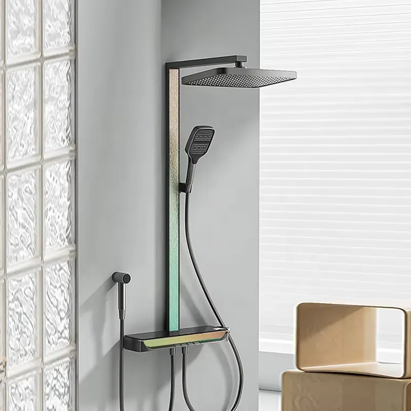 Brass Digital Waterfall Shower - Spa & Wellness Hotel Diament Ustroń Zdjęcia ulasan dan harga