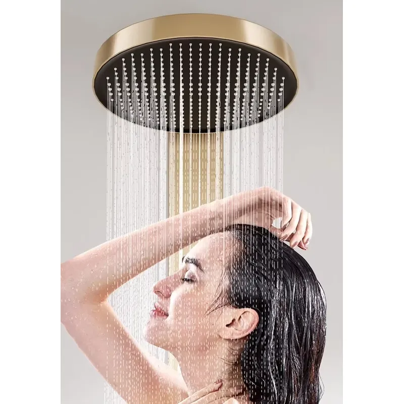 Brass Rainfall Shower Panel Se - Spa & Wellness Hotel Diament Ustroń Zdjęcia ulasan dan harga