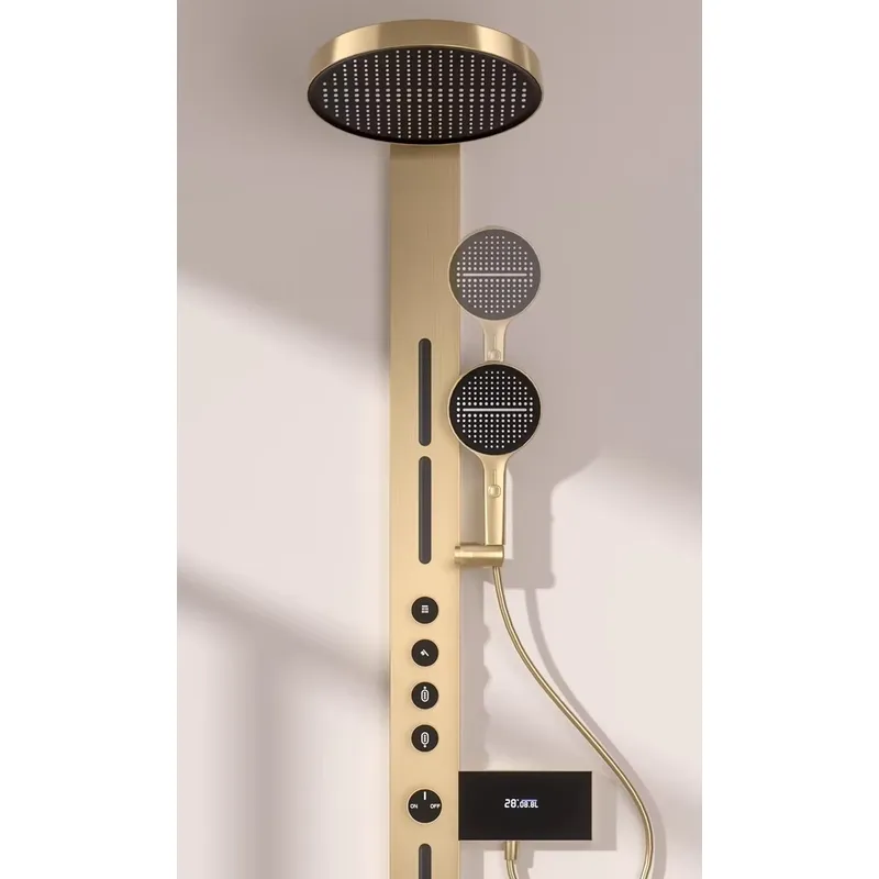 Brass Rainfall Shower Panel Se - Spa & Wellness Hotel Diament Ustroń Zdjęcia ulasan dan harga
